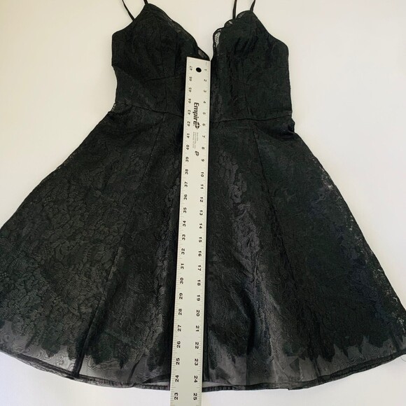 NWT Revolve Keepsake the Label Dress M Black Lace Whimsy Goth Fairy Prom Hoco - Picture 7 of 13
